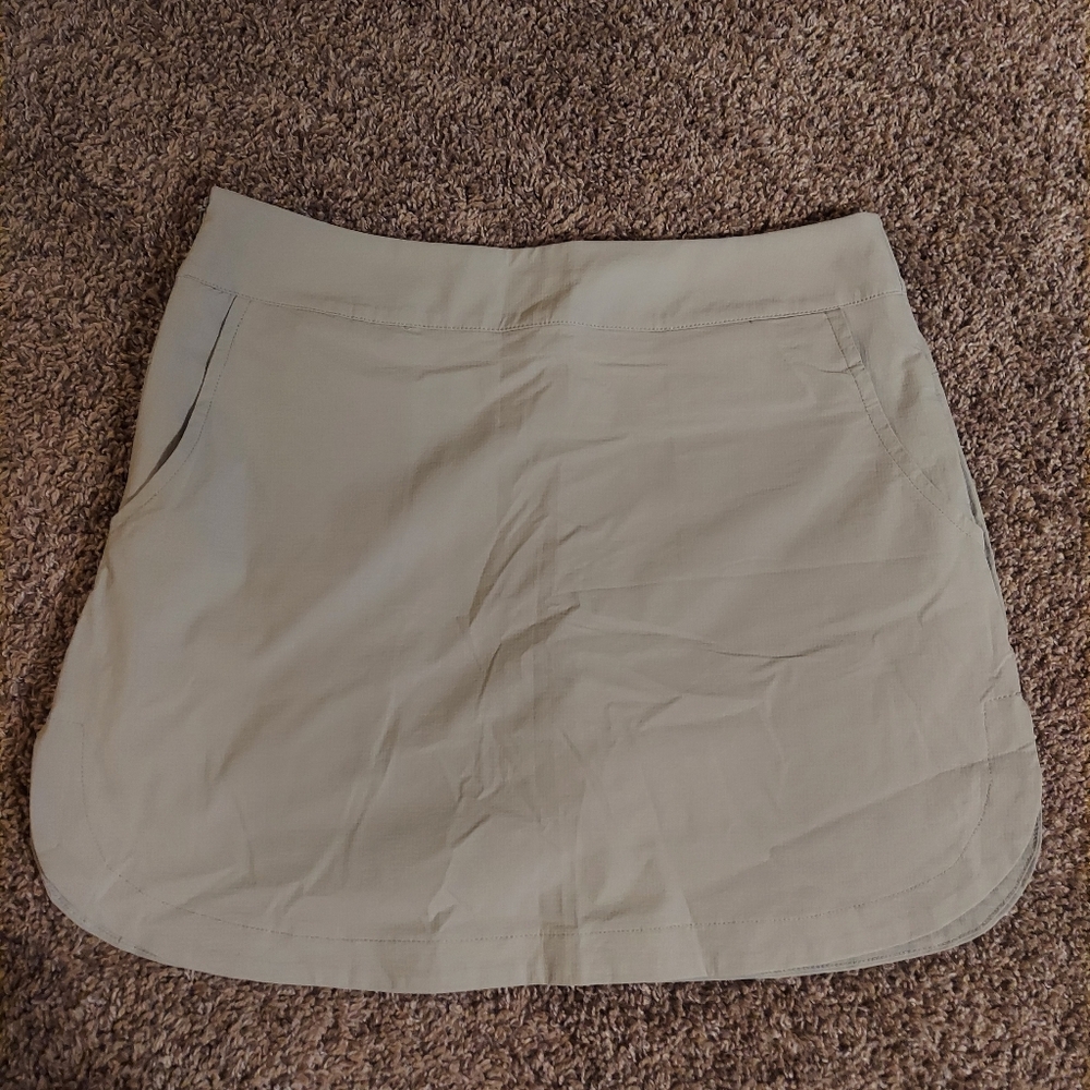 Athletic Skirt with Built-in Shorts